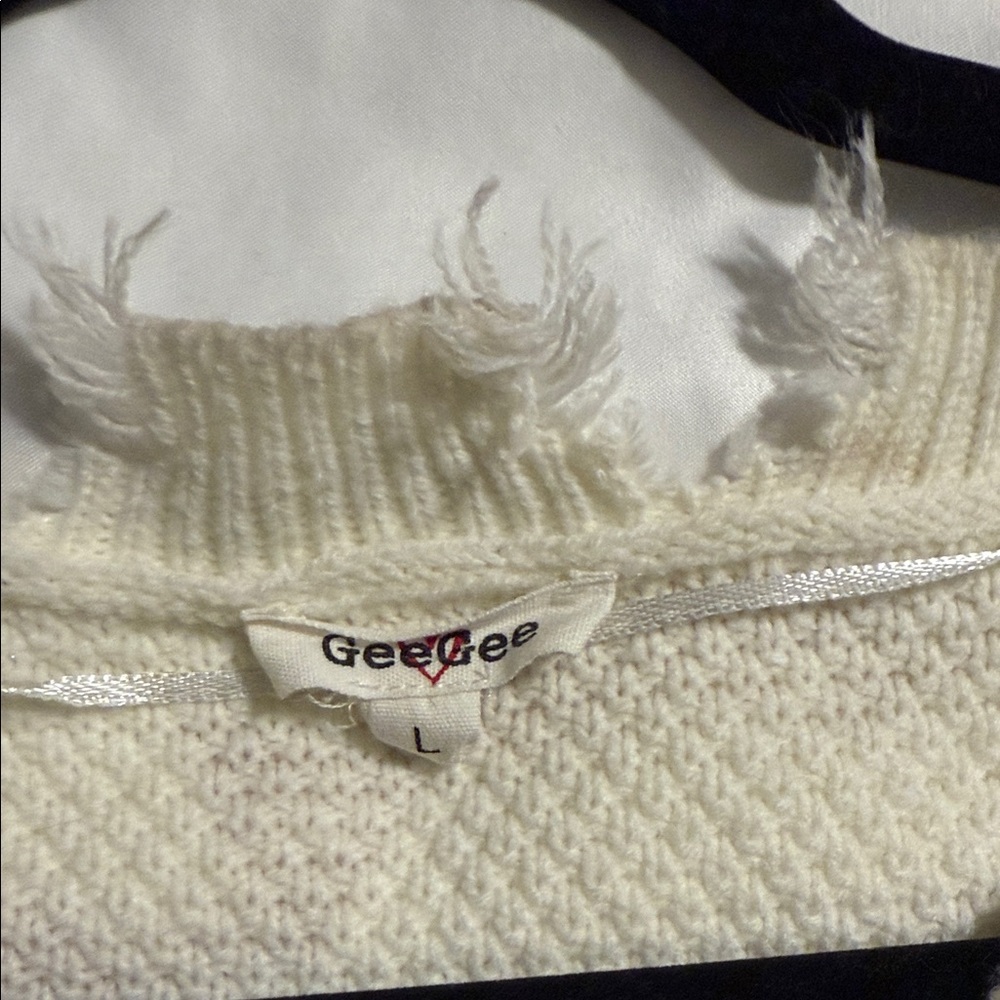 Women's Cream Sweater